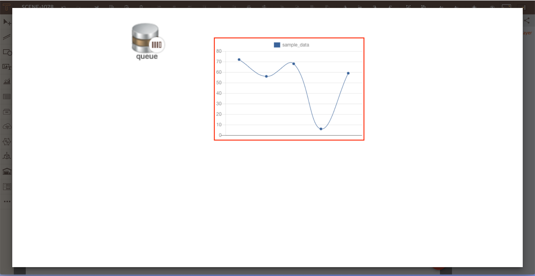 data queue 출력 확인